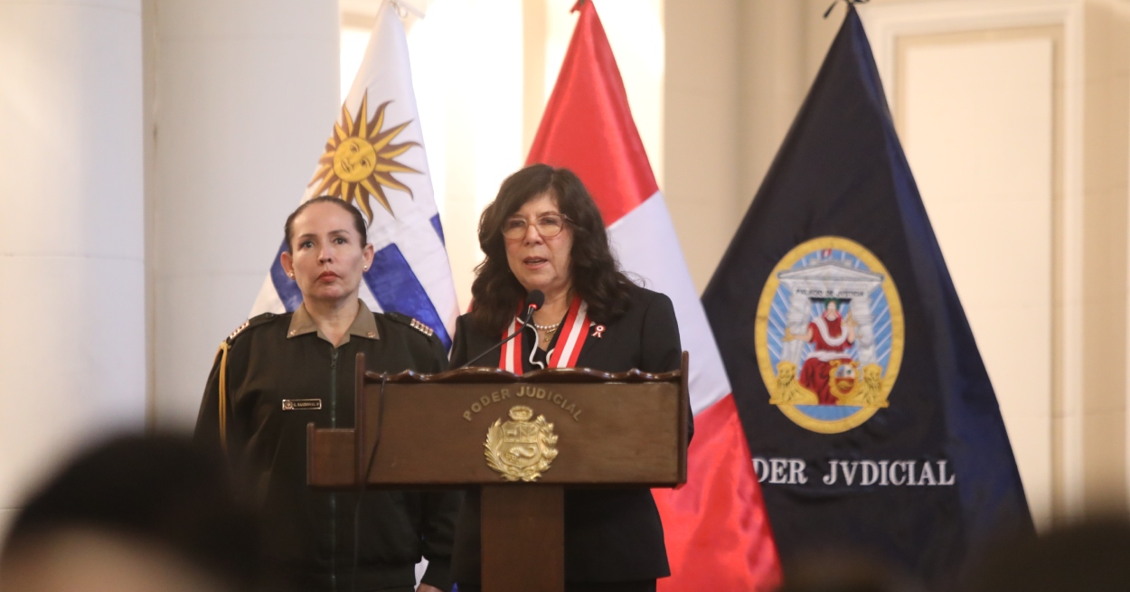 Janet Tello Gilardi: Perú y Uruguay comparten posiciones firmes sobre independencia judicial y separación de poderes