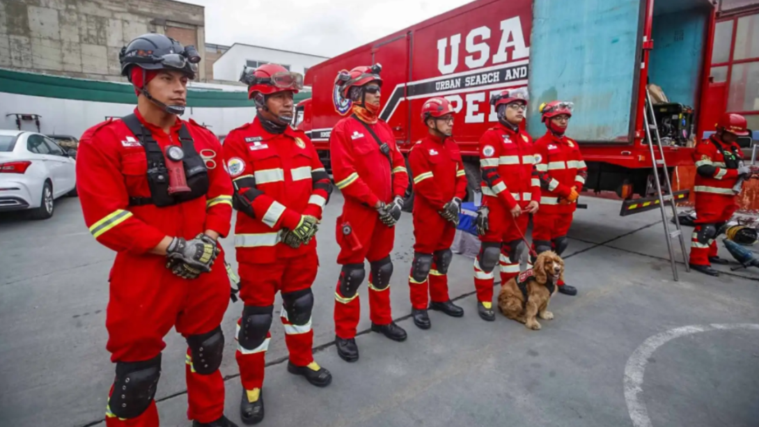 Bomberos USAR regresan al Perú tras culminar con éxito misión de rescate en Venezuela
