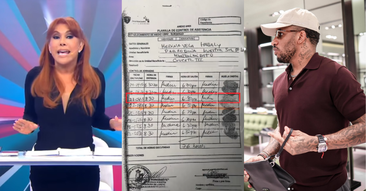 ¡Mostró pruebas! Jefferson Farfán expone las presuntas irregularidades en el servicio comunitario de Magaly