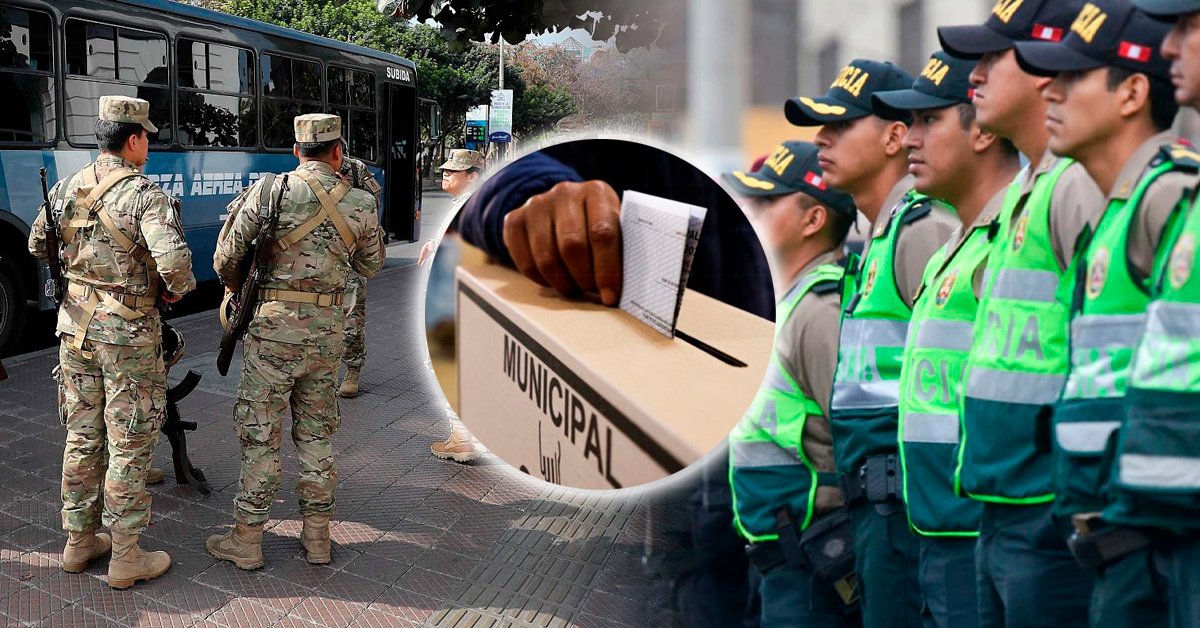 ONPE modifica el protocolo de seguridad para las ERM 2026: Estos son los nuevos roles de la PNP y las FF.AA.