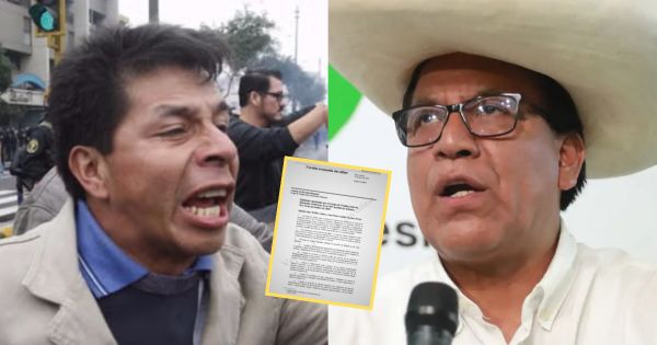 Pedro Castillo se victimiza tras informe y Roberto Sánchez amenaza con movilizaciones: “Los pueblos nos preparamos”