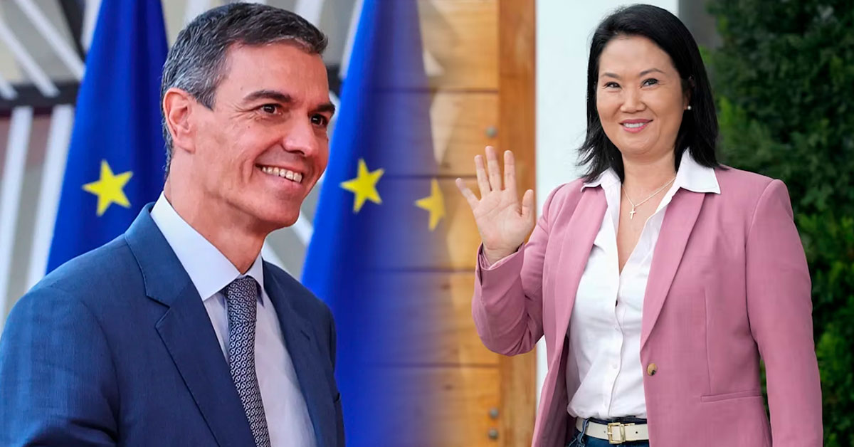 Pedro Sánchez y la UE felicitan a Keiko Fujimori tras ser proclamada presidenta electa del Perú
