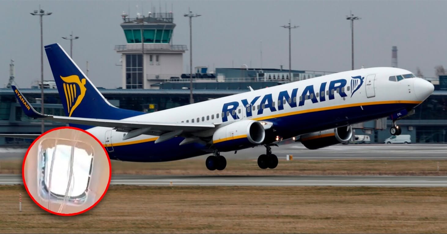 Vuelo aterriza de emergencia tras desprenderse una ventanilla y succionar a un pasajero en pleno cielo