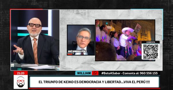 Beto Ortiz critica a Domingo Pérez por llamar al Perú “república bananera”: “Este ganapán hace cualquier cosa por una migaja de poder”