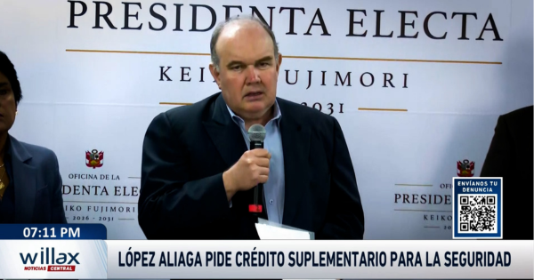 Rafael López Aliaga visita a Keiko Fujimori y le ofrece equipo técnico de seguridad de Renovación Popular