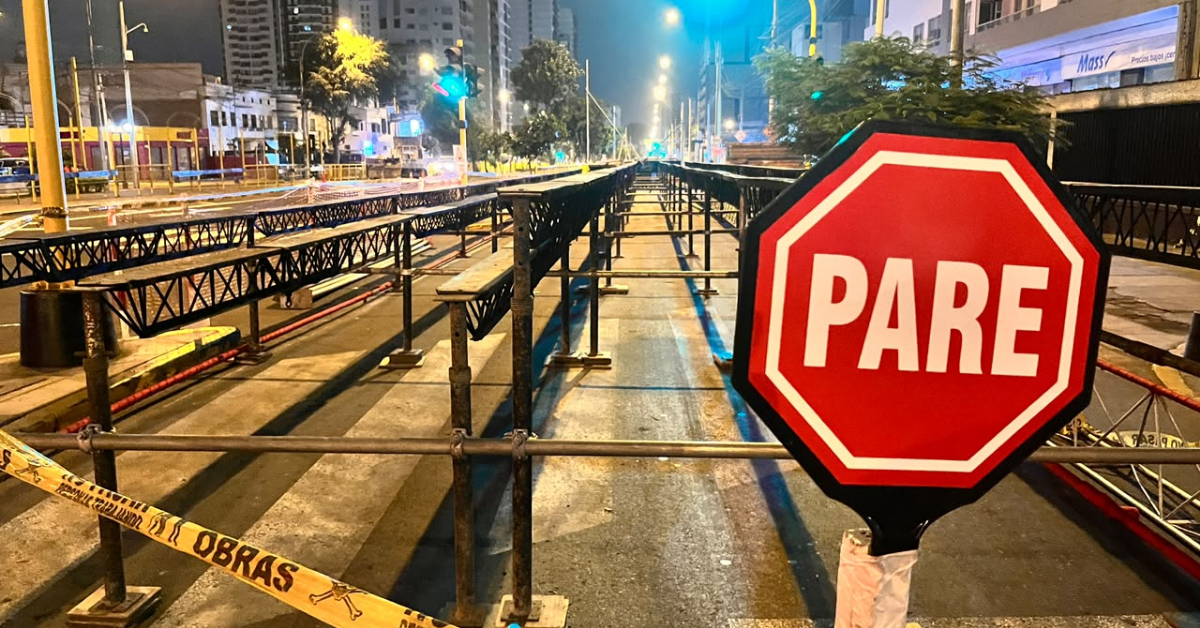 Pueblo Libre: Inician instalación de estrados y asientos para la Gran Parada Militar 2026 en avenida Brasil